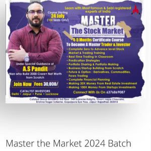 As Pandit Master The Stock Market 2024 Batch