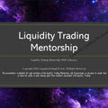 Liquidity Trading Course December batch 2024