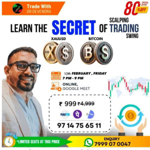 Trade with Dr Devendra – Secrets of Gold and Bitcoin Trading 12 Feb 2025 Webinar