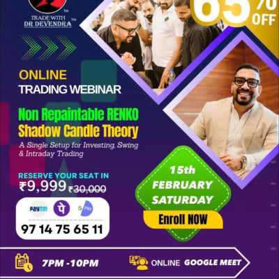 Trade with Dr Devendra Non Repaintable Renko 15 Feb 2025