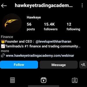 Hawkeye Trading Academy My Tamil Course 2023