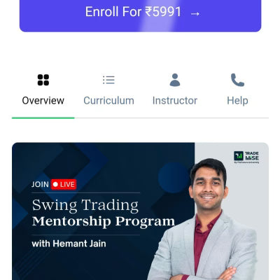 Hemant Jain – Super 30 Mentorship Program with Hemant Jain – Hemant Jain Swing Trading Course