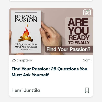 How to find your passion by Seeken