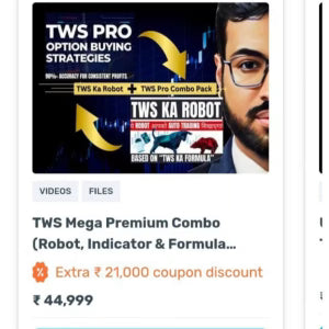 Trade with Sanchit TWS Mega Premium Combo