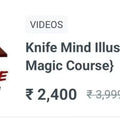 Knife Mind Illusion {Singel Magic Course}