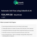 Growth School – Automate Job Flow Using LinkedIn & AI