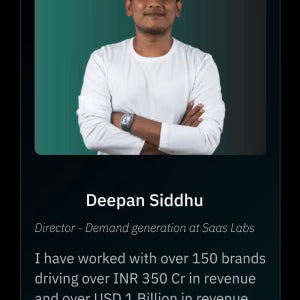 Learn Performance Marketing Course by Dippan Siddhu