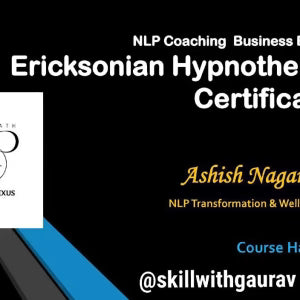 NLP Coaching Business Blueprint Ericksonian Hypnotherapy Certification