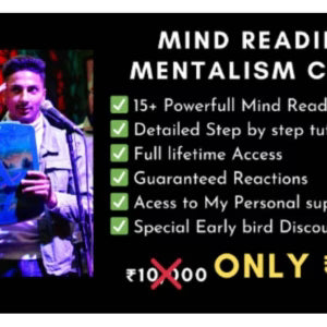 MIND READING AND MENTALISM COURSE BY – ABHAY SHARMA