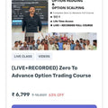 Trade with Vikas Course – Zero to Advance Option Trading Course