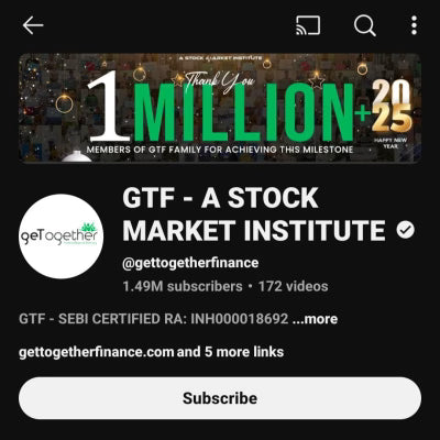 GTF – A Stock Market Institute February 2025 Batch