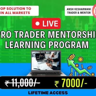 Ansh Kesharwani Pro Trader Mentorship Learning Program