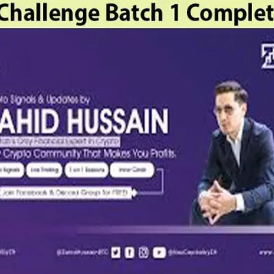 Zahid Hussain 4 month Challenge Course