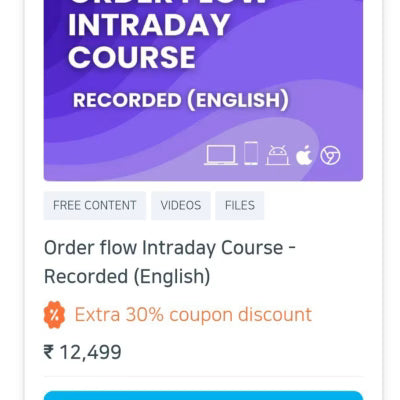 Momentrade Course Order Flow Intraday Course English