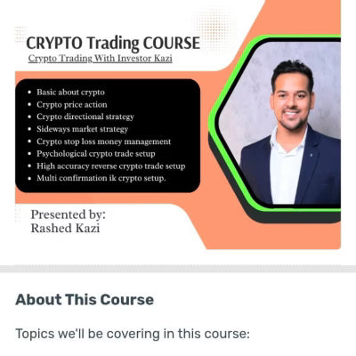 Investor Kazi Crypto Trading Course