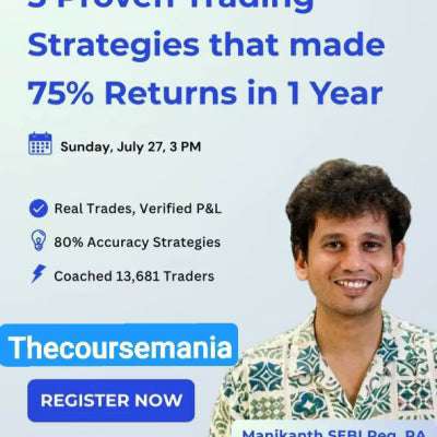 Manikanth Manimoneyy Course 5 Proven Trading Strategies