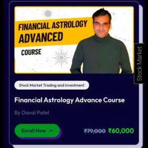 Daval Patel (artoftrading) Financial Astrology Advance Course (Authentic Astrologer )