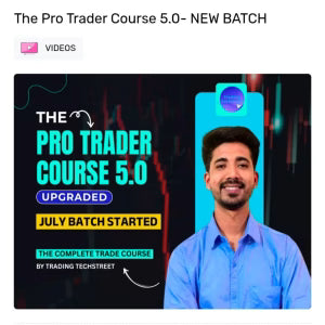 trading Techstreet The Pro Trader Course 5.0- NEW BATCH