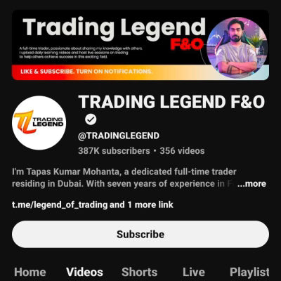 Trading Legend f&o Zero to Hero Course 2023