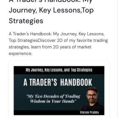 Pivot Call Ebook :- A Trader’s Handbook