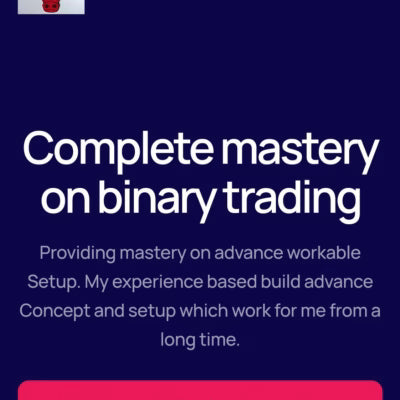 Trader Shah – Complete Mastery On Binary Trading