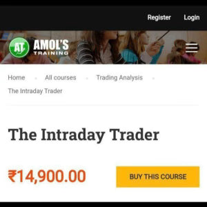 Amol’s Training The Intraday Trader Course
