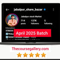 Jabalpur Share Bazar April 2025 Batch