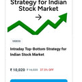 MSG TRADING Intraday Top-Bottom Startegy For Indian Stock Market