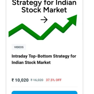 MSG TRADING Intraday Top-Bottom Startegy For Indian Stock Market