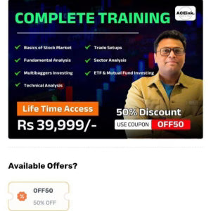 Aceink Course Complete Training – Trading & Trade Setup, Short Term, Multi-bagger Investing & Long Term Investing