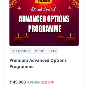 IBBM Course – Premium Advanced Options Programme