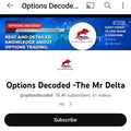 Options Decoded – The Mr Delta – Option Selling Course