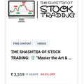 Biharidas Trading THE SHASHTRA OF STOCK TRADING: “Master the Art & Science of Stock Trading