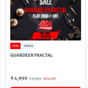 Guardeer Fractal 2.0 Course – October 2025