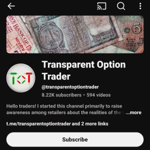 Transparent Option Trader Course