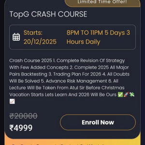 TopG CRASH COURSE 2025 December