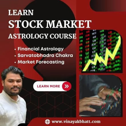 Learn Stock Market Astrology Course by Vinayak Bhatt