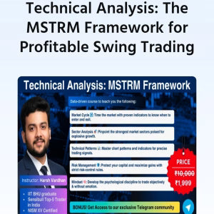 Harshvardhan & Apoorva Trading Course – MSTRM Framework