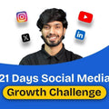 21 Days Social Media Growth Challenge By Deepak Dahiya