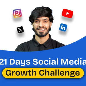 21 Days Social Media Growth Challenge By Deepak Dahiya