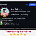 Goraksh Brahmankar the doji Workshop Jan 2026