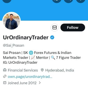 Sai Prasan Urordinary Trader Course