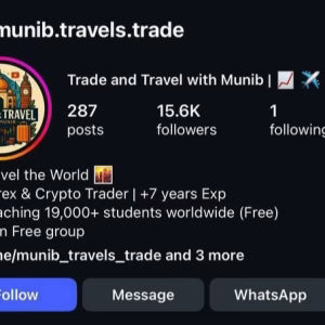 Munib travels trade Course 2025