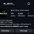 Matrix Decode Course