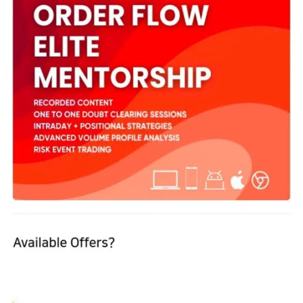 Momentrade Course – Orderflow Elite mentorship