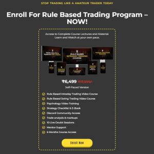 Trade With Sahil Rule Based Trading Course