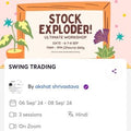 Stock Exploder Swing Trading Ultimate Workshop Sep 2024