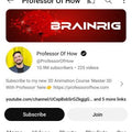 Professor Of How 3D Course By BrainRigStudios