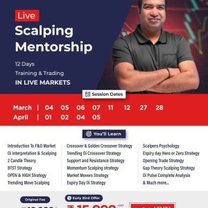 Siva Option Scalping – 12th Mentorship Program 2024 Siva Kumar Jayachandran