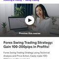 Forex Swing Trading Strategy Gain 100-200 pips in Profits